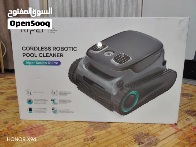 روبوت تنظيف ارضيات وجدران المسابح الذكي والعملاق Aiper scuba s1 pro