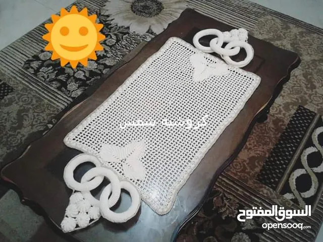 مفرش طاولة كروشيه