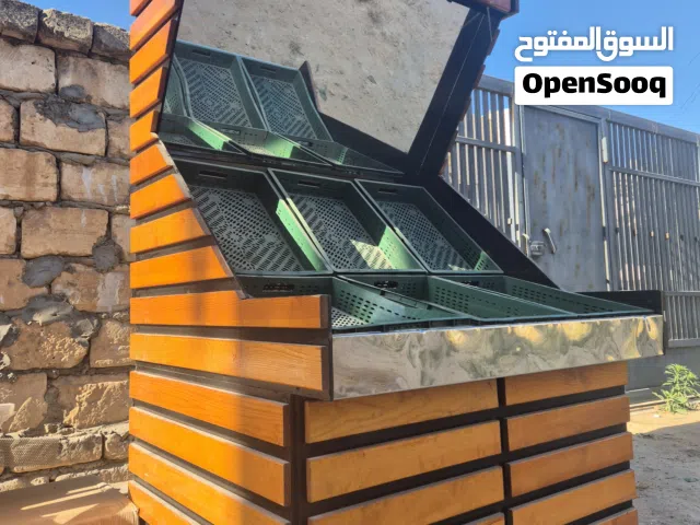 ستاند متاع خضرة خشبي جديد ومنظم
