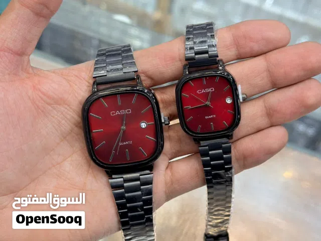 ساعات كاسيو  كابلز  توفر جميع الالوان  طقم رجالي ونسائي