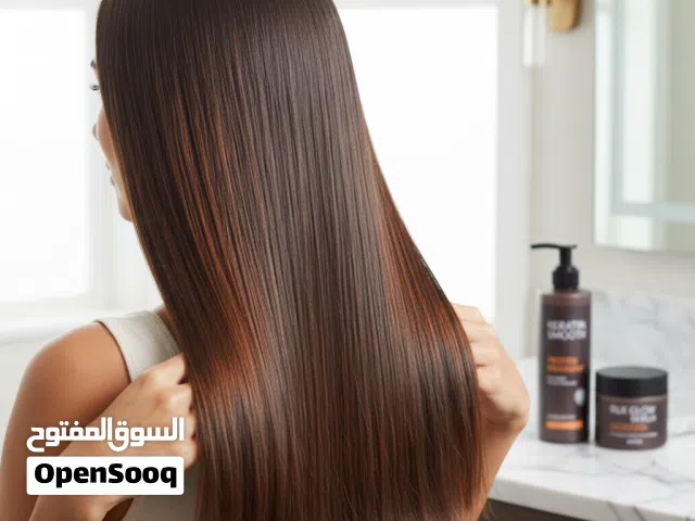 خدمات للعناية بالشعر  باستخدام أجود أنواع البروتين   مثل بروتين الكرياتين والكولاجين