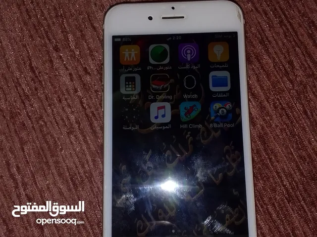 ايفون 6 اصلي 16 قيقا ابيض وذهبي نظيف