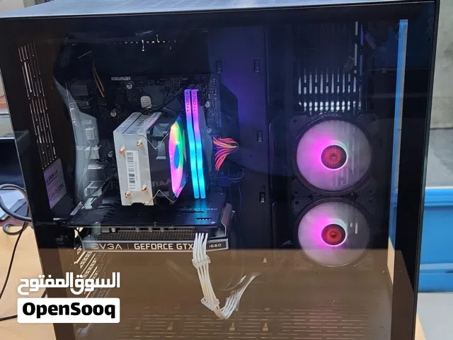 للبيع بي سي جيمنق Core i5 9Gen480GB ssd+1TB /16Ram/1660 6GB GTX