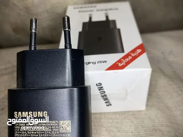 Samsung 25w original charger شاحن سامسونج الأصلي 25 وات