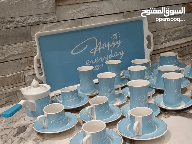 طاقم ضيافة متكامل سماوى