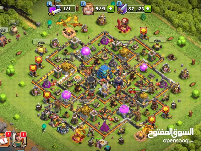 Clash of Clans Accounts and Characters for Sale in Amman