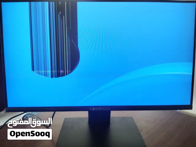 شاشه GAMEON 75 hz 21.45in مكسوره مع سلك التشغيل وسلك HDMI ومع الكرتون الاصلي قابل للتفاوض مع الجادين