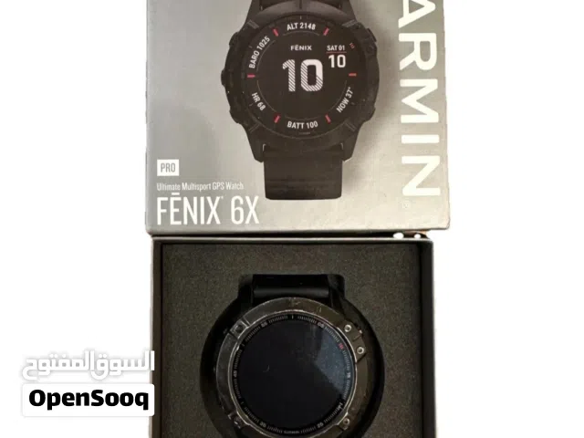 للبيع ساعة جارمن فنيكس 6X برو نظيفة جدا