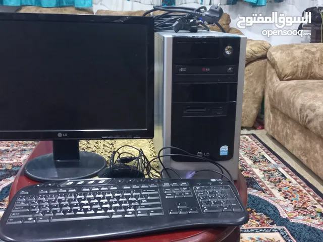 جهاز كمبيوتر منزلي كامل بجميع ملحقاتة LG