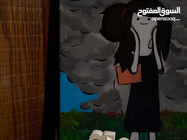 لوحة اكريليك لمارسلين من Adventure Time