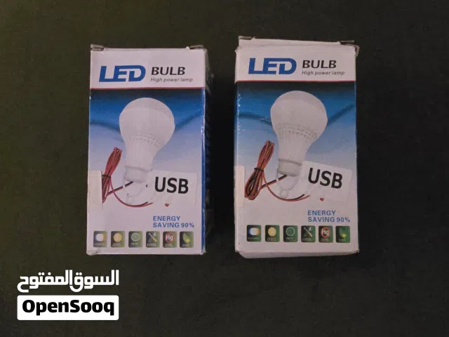 مصابيح يعملون عن طريق USB اللون الابيض