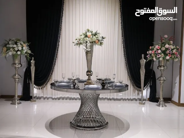 طاولات دائریه مناسب قاعات مطاعم و صالات افراح