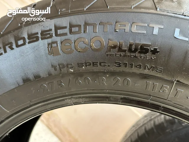 Continental 20 Tyres in Hawally