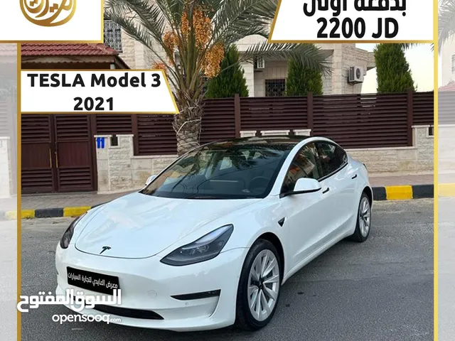 تيسلا موديل 2022 TESLA MODEL 3 بدفعة اولى 2400