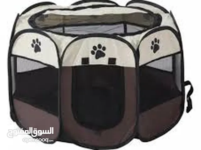خيمه قطة تتسع الى 5 قطط صغيرة مع لتر بوكس وفرشة تابع الريلز