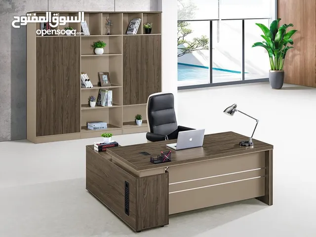 Executive Office Desk Table with L Sider 140cm, 160cm, 180cm, 200cm