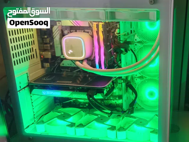 Pc للبيع Core(9) 12900f Rtx4070super M.2(3)t RAM 32. 6000.ddr5 مكان بغداد السعر 2200 كراتين موجوده