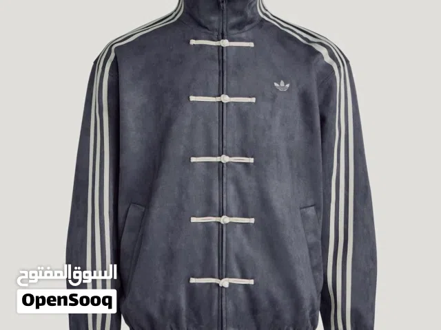 Originally cny adidas jacket grey جاكيت اديداس
