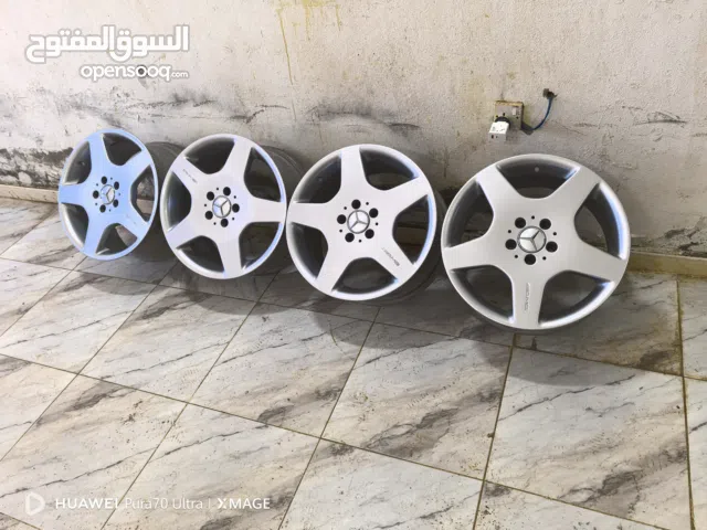 ديسكوات مرسيدس ML55 AMG18 نضيف خالي من تعويج ولحام وكسر