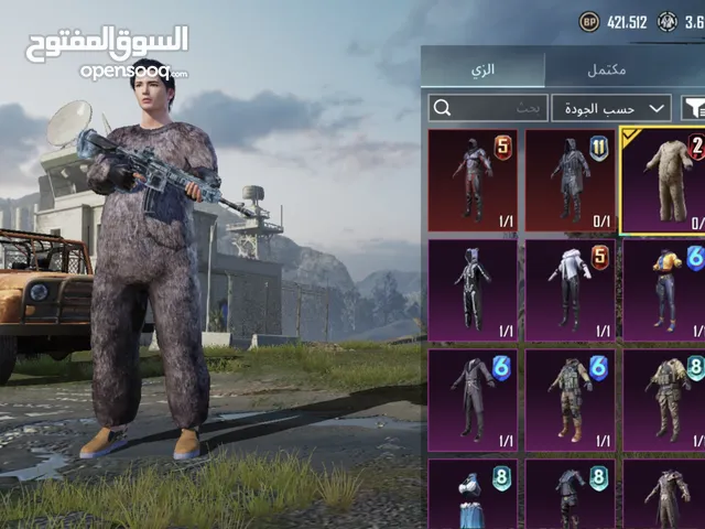 Pubg Accounts and Characters for Sale in Wasit