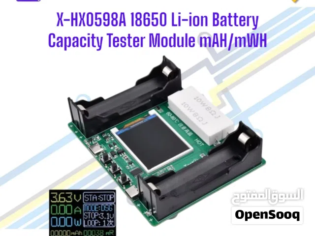 X-HX0598A 18650 Li-ion Battery Capacity Tester Module mAH/mWH