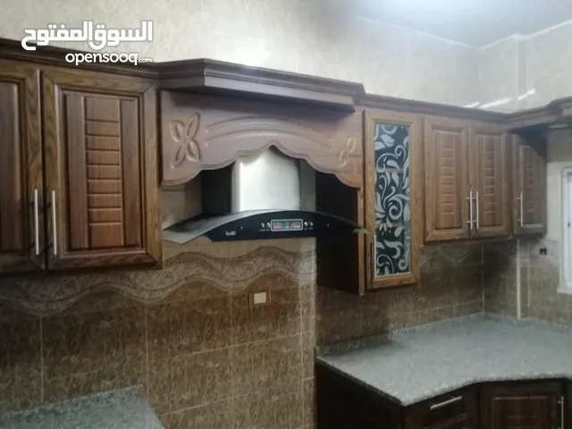 مطبخ pvc معلق + ارضي بوكسات لون 3D تشطيب فل الفل فصالات هيدروليك رخام شلتى مجلى ألماني عين وحده كبي