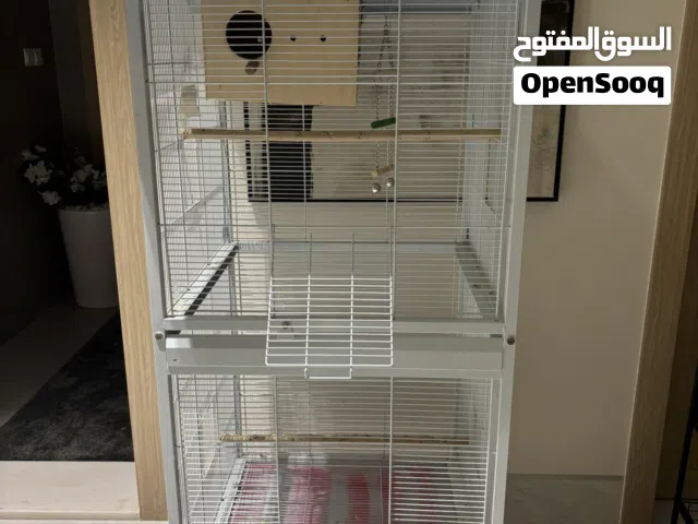 قفص طيور طابقين كبير