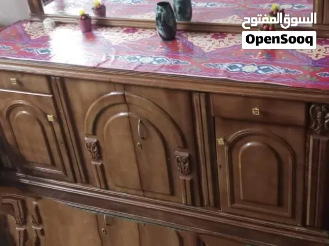 بوفية خشب زان بمراية