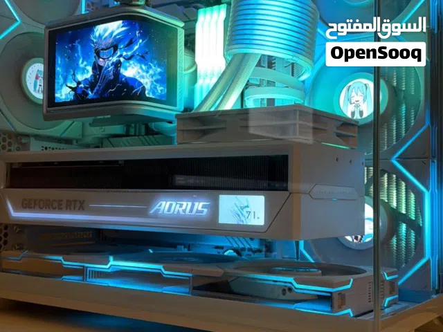 للبيع بي سي rtx 5090 نظيف جداً