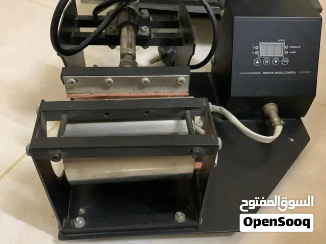 مكبس طباعة أكواب حراريه مستخدم نظيف ب 380 سعودي