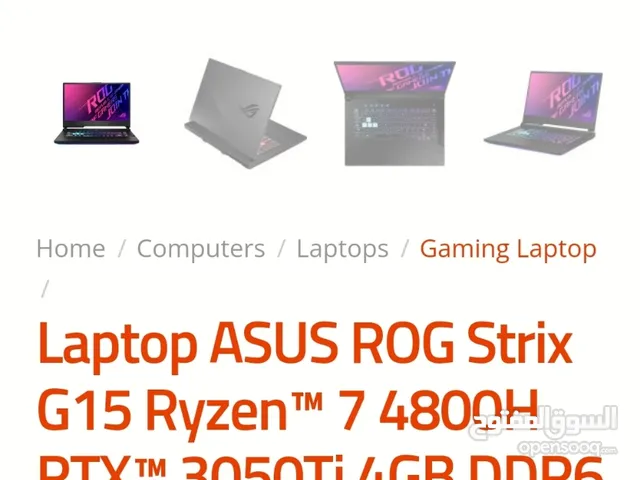 Laptop Asus Strix Rog
