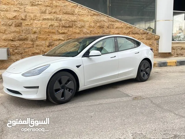 Tesla model 3 2023 standard plus ابيض