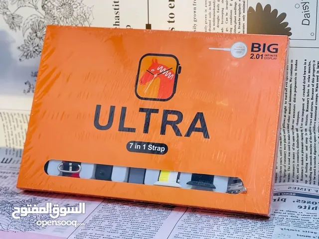 ساعه ذكيه الترا مع 7 احزمة 7×1