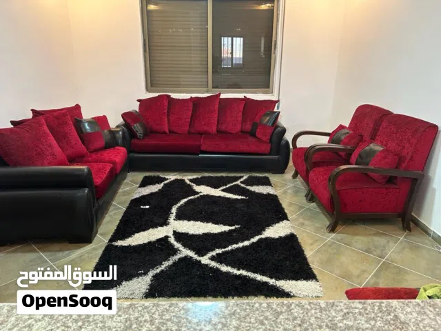 طقم كنبايات جلد و مخمل