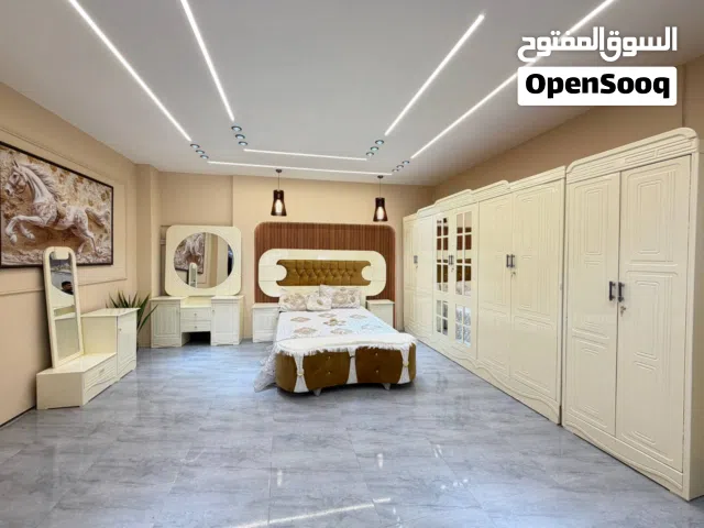 غرفة نجارة عراقية شغل اقتصادي 9 قطع الخارج ام دي اف والداخل خشب معاكس ابيض راسلونا لمعرفة المزيد