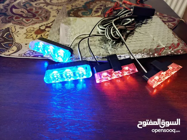 اضاءه ليد .....4 لطاشات ... الحب بها ثلاث عدسات وسط ضؤ عالي