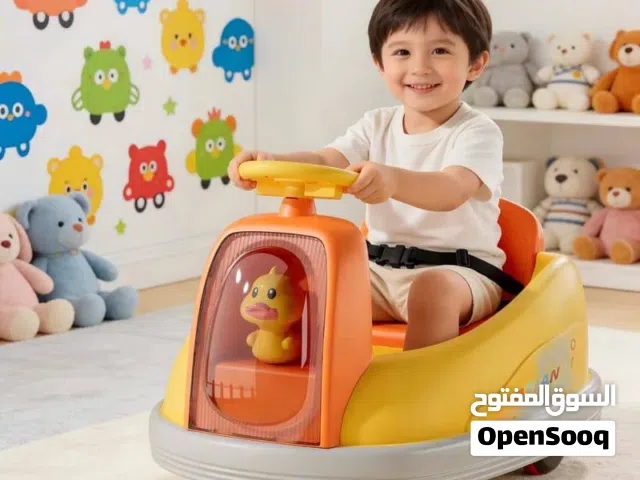 سيارة التصادم على شكل بطة  اجمل هدية لاطفالنا المميزين