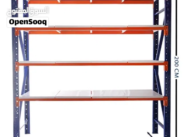 رفوف تخزين للمستودعات 4 طبقات 200×200×50 – تحمّل قوي  بيرسيان راك