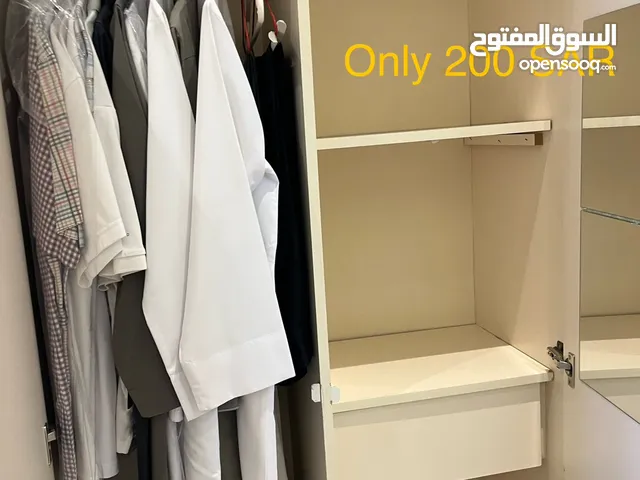 خزانة ملابس أنيقة + مع رفوف Stylish Wardrobe – Only 175 SAR!