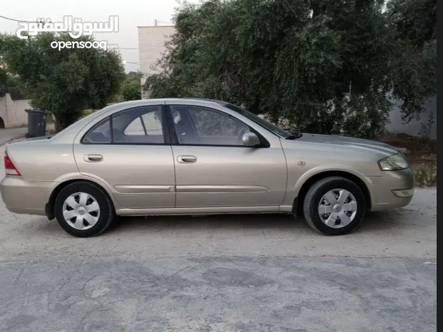 نيسان صني وكالة 2008 ممشى قليل فحص 2 جيد أمامي خصوصي اصلي بحالة ممتازة جدا مالك ثاني