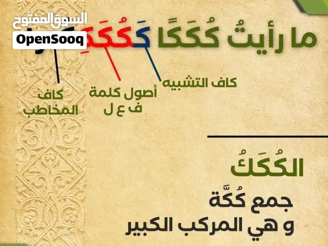 أستاذ لغة و آداب عربية يقدم دروس دعم لجميع المستويات مع التدريب و المتابعة أثناء الإختبارات