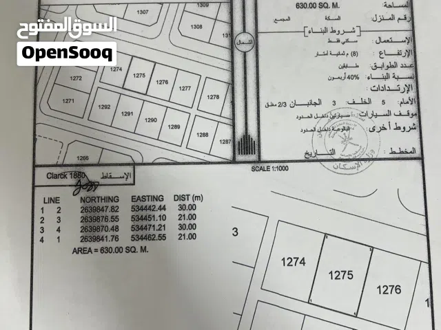 أرض مميزه على نفس خط ملعب النسور في سور هيان