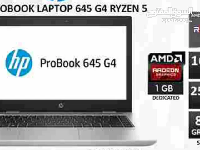 HP PROBOOK 645 G4 RYZEN 5 8TH GEN 16GB RAM 256GB SSD