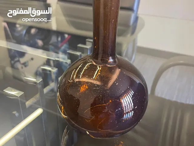 Vintage Amber Glass Laboratory Flask – Rare Decorative Piece