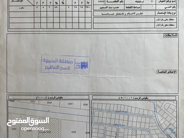 Residential Land for Sale in Amman Jubaiha