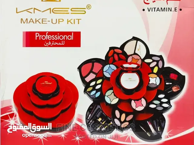 KMES Professional Make-Up Kit, specifically the SG-3340 model featuring a unique rose-shaped,