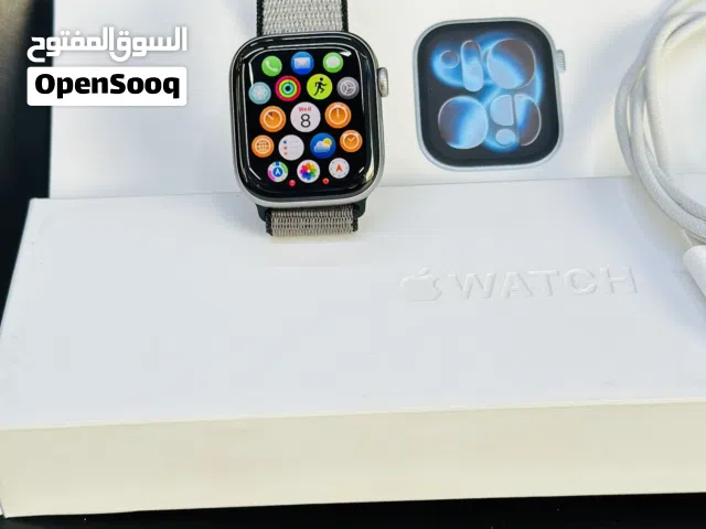 Apple Watch series 11 42mm 6 months warranty available space grey color with box and original cable