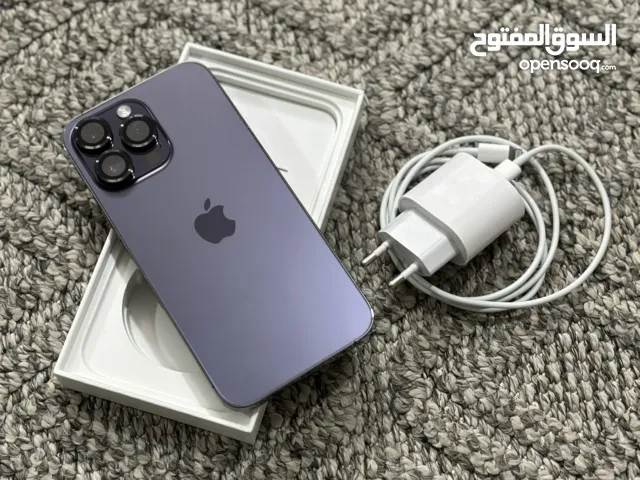 iPhone 14 pro max 256g بطارية 87 مش مفتوح ولا مصلح 2200 نهائي