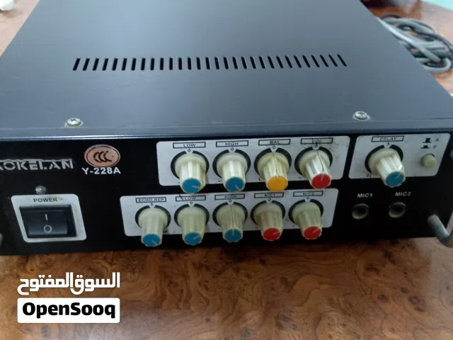 جهاز مضخم صوتيات بحاله الوكاله