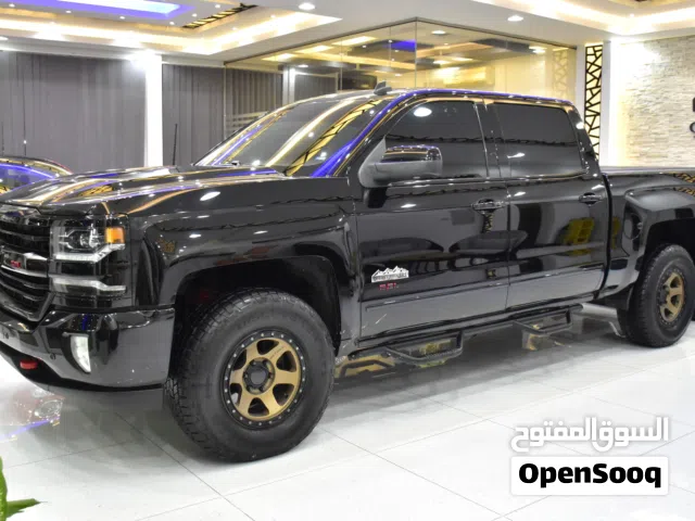 Chevrolet Silverado High Country 4x4 6.2 L ( 2017 Model ) in Black Color GCC Specs